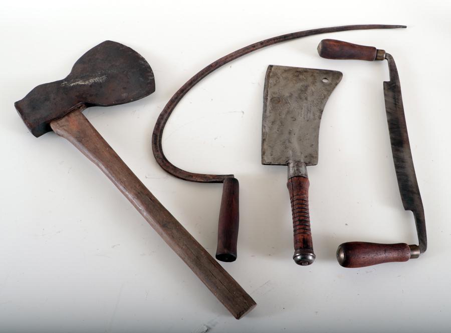 4 ANTIQUE HAND TOOLS (1 of 6)