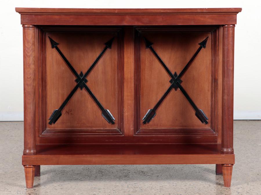 FRENCH  MAHOGANY CONSOLE TABLE SERVER C.1940 (1 of 5)