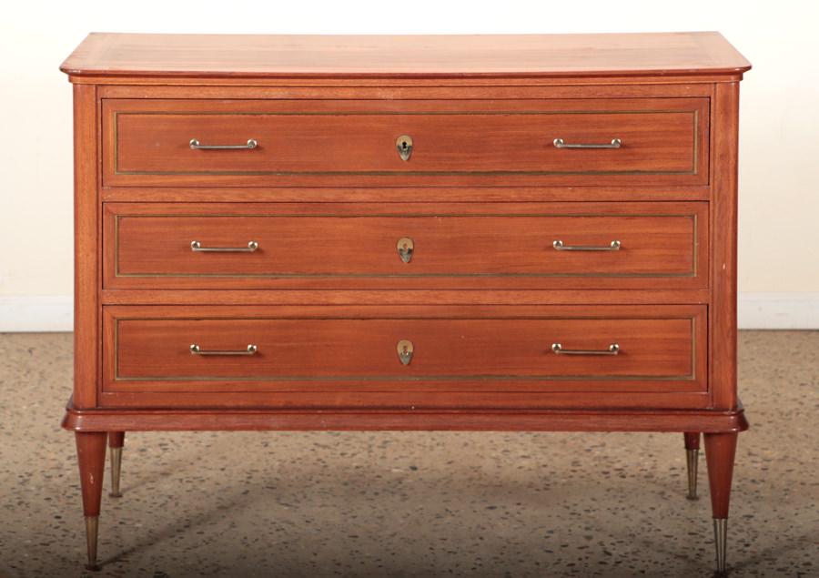 3 DRAWER DRESSER MANNER OF ANDRE ARBUS C. 1950 (1 of 6)