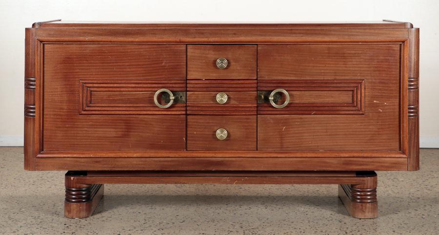 FRENCH MAHOGANY SIDEBOARD MANNER CHARLES DUDOUYT (1 of 9)