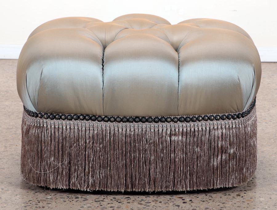 MARGE CARSON TURKISH STYLE UPHOLSTERED OTTOMAN (1 of 5)