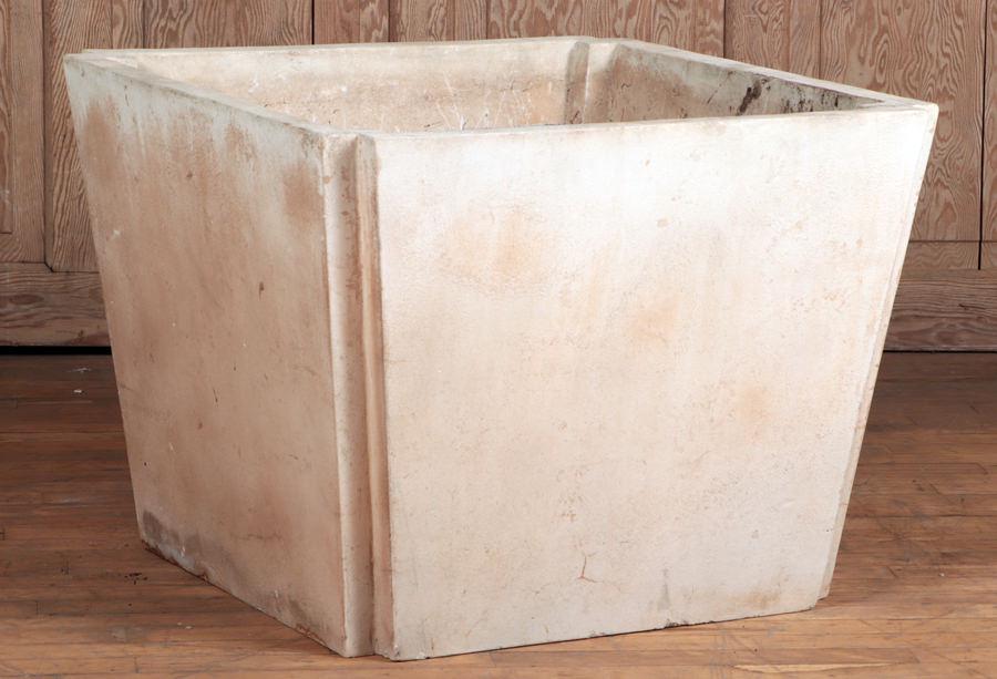 CAST STONE MODERNIST STYLE PLANTER MANNER OF GUHL (1 of 4)