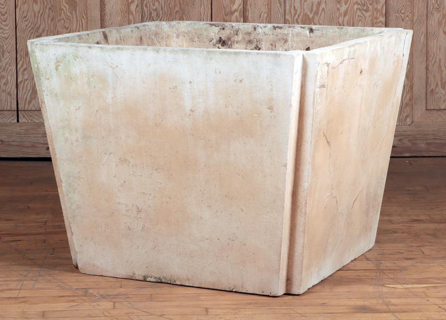 CAST STONE MODERNIST STYLE PLANTER MANNER OF GUHL (1 of 5)