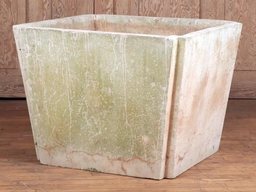 CAST STONE MODERNIST PLANTER MANNER OF GUHL (1 of 5)