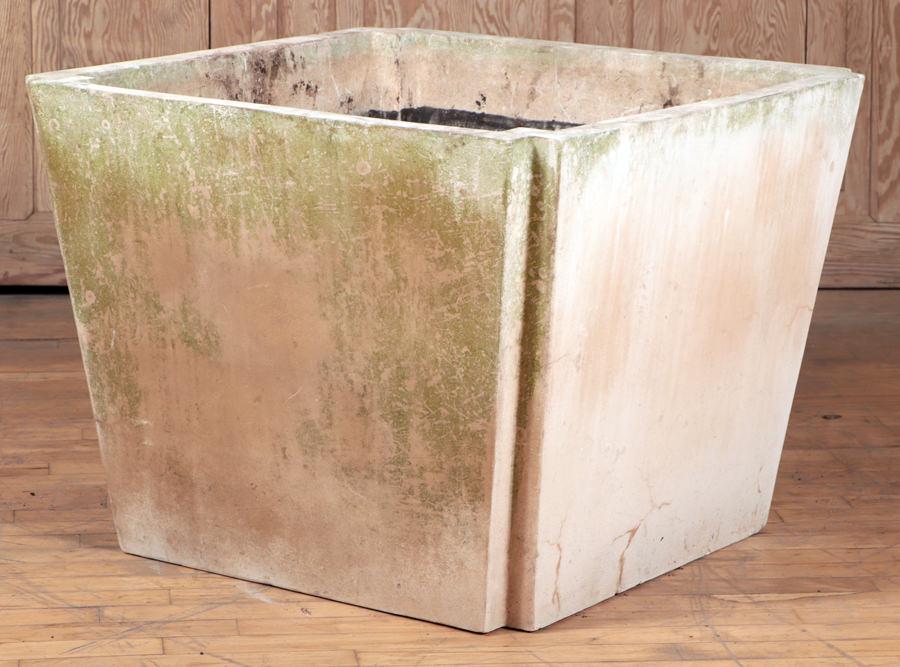 CAST STONE MODERNIST STYLE PLANTER MANNER OF GUHL (1 of 4)