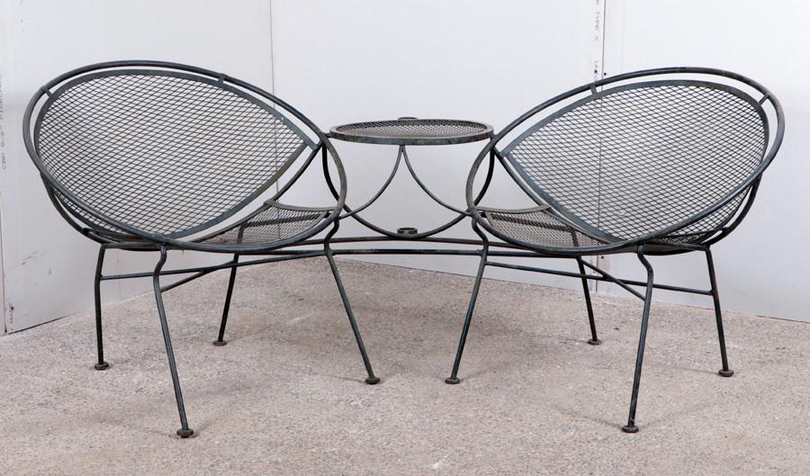 WROUGHT IRON TETE-A-TETE BY SALTERINI (1 of 5)