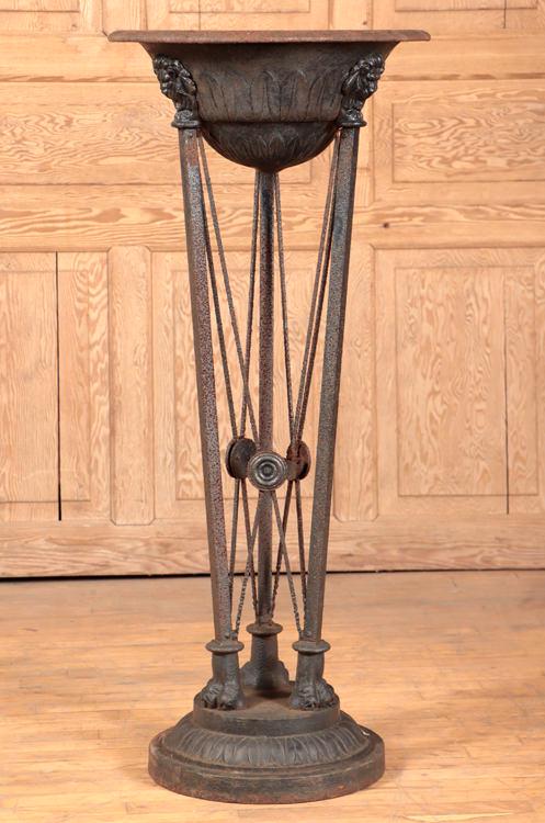 REGENCY STYLE CAST AND WROUGHT IRON PLANTER C.191 (1 of 5)