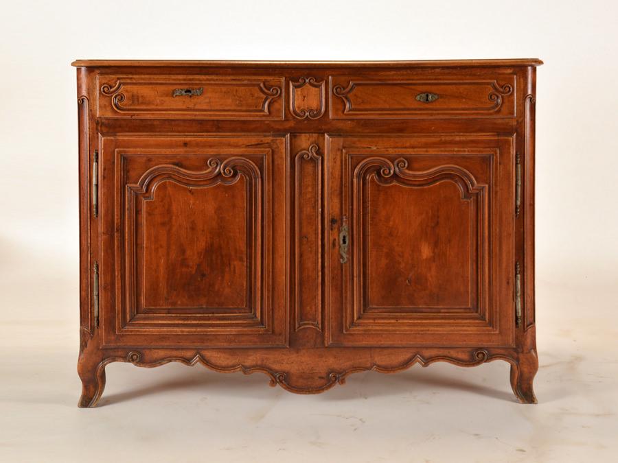 FRENCH WALNUT LOUIS XV SERVER C. 1800 (1 of 9)