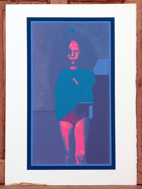 GRAHAM OVENDEN FIVE SCREENPRINTS SIGNED NUMBERED: Graham Ovenden (British, B. 1943) Five screen prints, silkscreen on paper, each pencil signed and numbered. Largest image size: 26.5" x 15.25" Ht: 31" Wd: 22.5" (largest sheet)