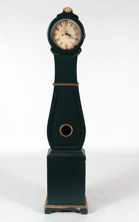 SWEDISH MORA FEMALE STYLE GRANDFATHER CLOCK C.1820 (1 of 7)