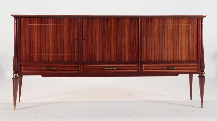 A FRENCH ROSEWOOD SIDEBOARD CIRCA 1960 (1 of 7)