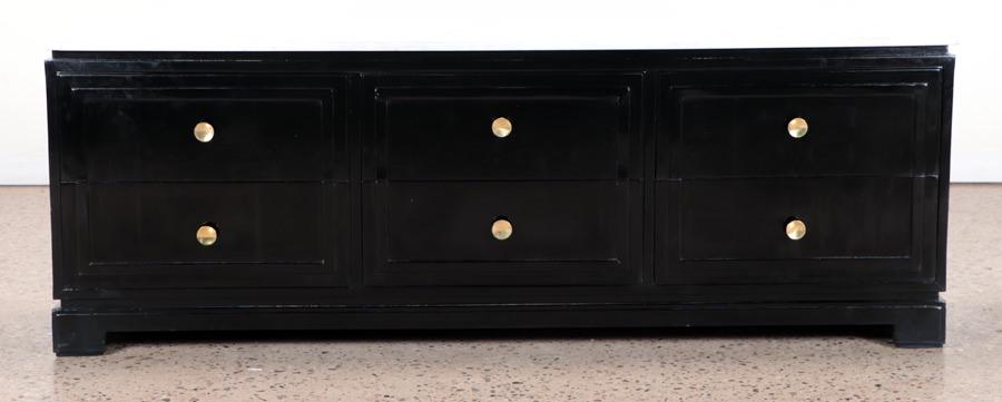 MARBLE TOP DRESSER IN MANNER OF JAMES MONT 1960 (1 of 6)