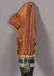 176: ANTIQUE LEATHER WOOD PEG LEG C. 1890 - 4