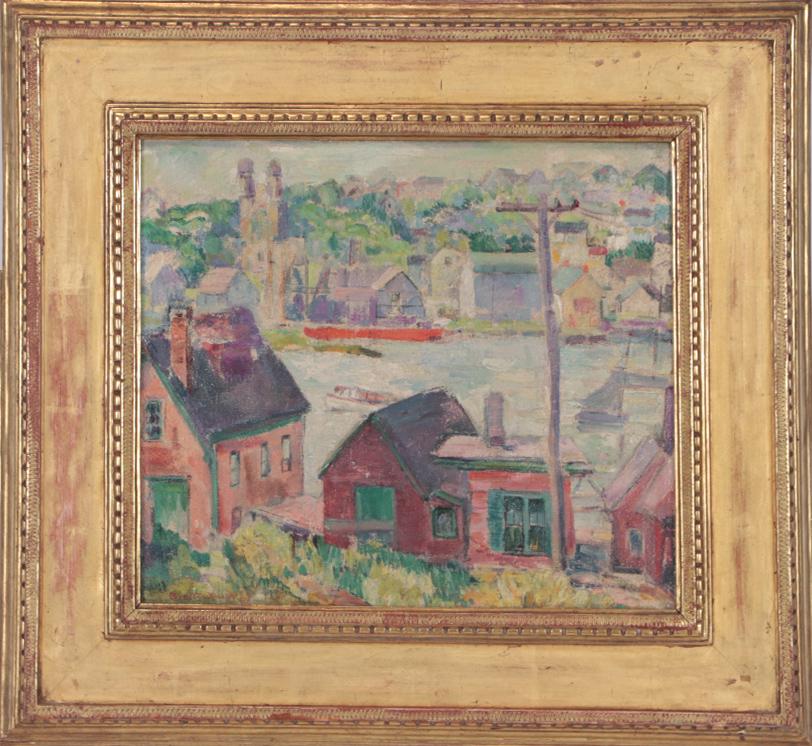 SUSETTE SCHULTZ KEST ORIGINAL PAINTING HARER FRAME (1 of 10)