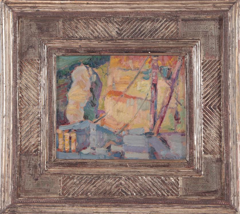 SUSETTE KEAST ORIGINAL OIL ON CANVAS BOARD HARER FRAME (1 of 9)