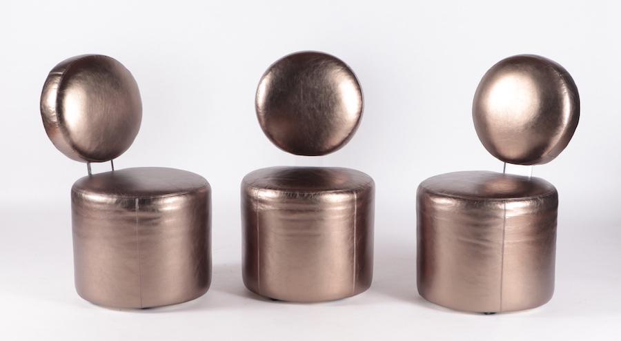 THREE LOLLIPOP CHAIRS BY J. ROBERT SCOTT (1 of 6)