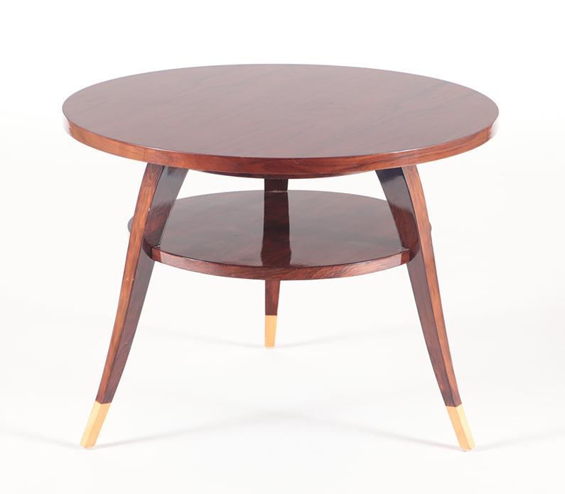 FRENCH ROSEWOOD OCCASIONAL TABLE DOMINIQUE 1930 (1 of 4)