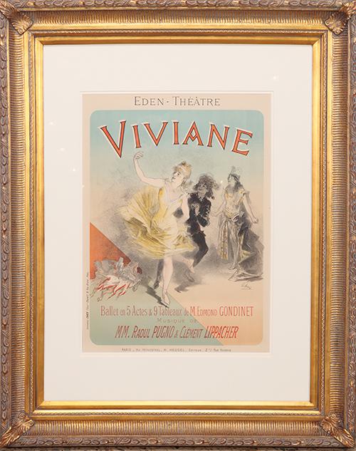 JULES CHERET BALLET POSTER LITHOGRAPH (1 of 8)