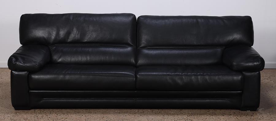 ROCHE BOBOIS LEATHER SOFA (1 of 4)