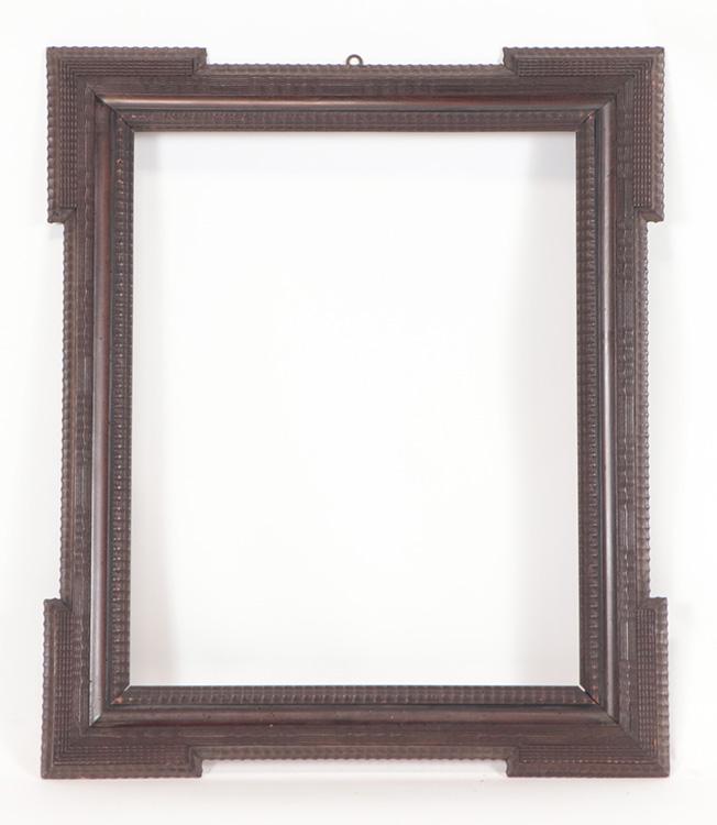 19TH C. ITALIAN CARVED FRAME DUTCH RIPPLE MOULDING (1 of 4)