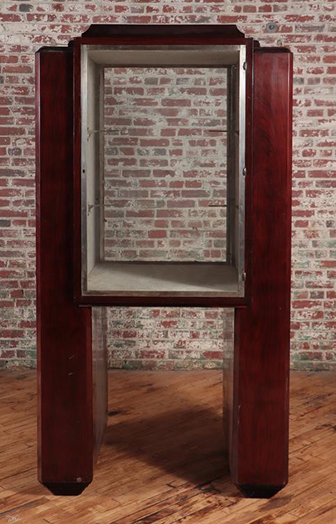 FRENCH 4 SIDED JEWELRY DISPLAY CASE (1 of 7)