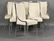 62: MODERN CHROME DINING SET 6 CHAIRS GLASS TABLE - 2