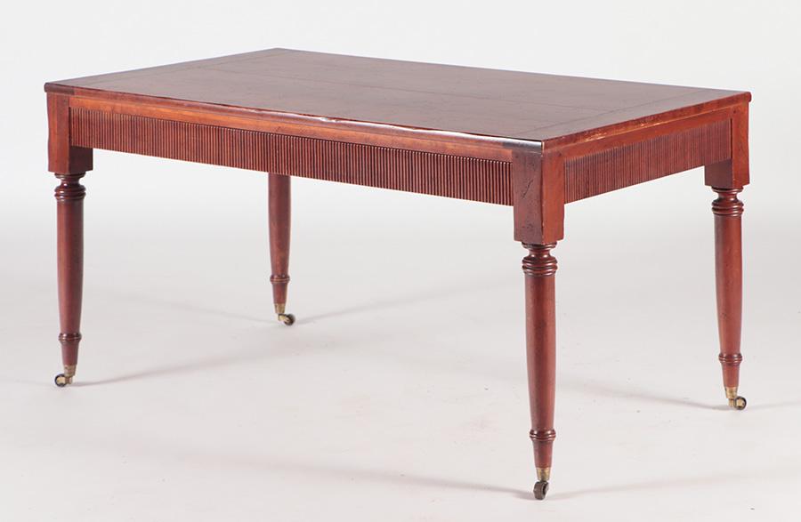 PROVINCIAL STYLE WRITING DESK WITH TWO DRAWERS BY (1 of 5)