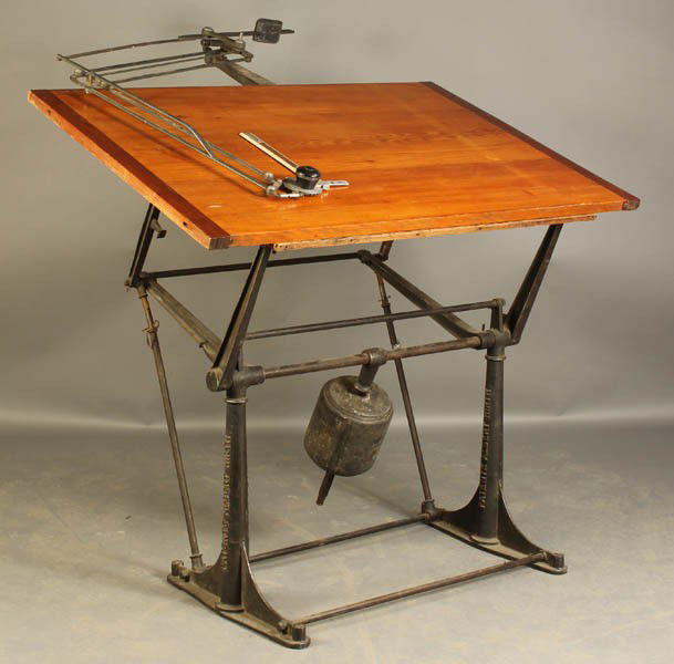 160 MECHANICAL ARCHITECT'S DRAFTING TABLE C.1910. Oct 22, 2011