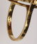 477: SET 18K GOLD: 2 MESH BRACELETS ONE RING ONE PIN - 8