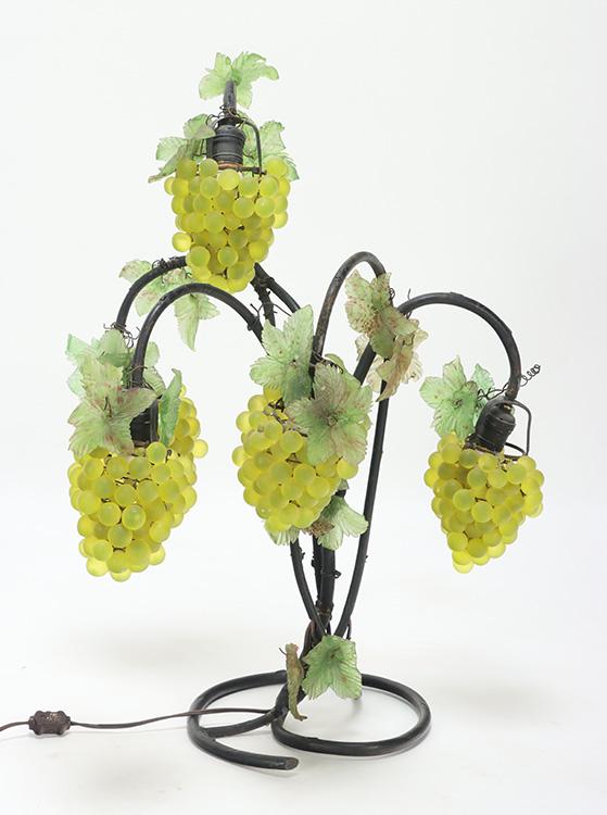 Grape cluster on sale table lamp
