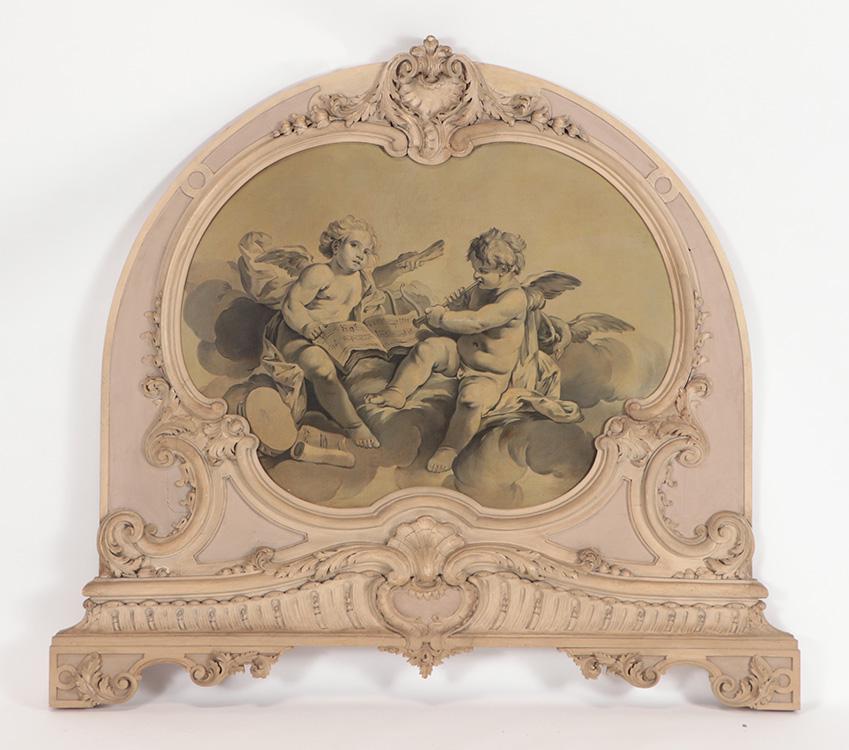 ANTIQUE ITALIAN FRAMED OIL PAINTING C. 1900 (1 of 6)