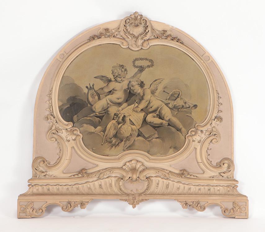 ANTIQUE ITALIAN FRAMED OIL PAINTING C. 1900 (1 of 6)