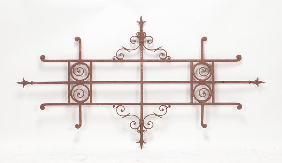 WROUGHT IRON PANEL C 1920. (1 of 5)