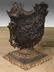 355A: PAIR AMERICAN VICTORIAN CAST IRON GARDEN URNS - 2