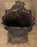 355A: PAIR AMERICAN VICTORIAN CAST IRON GARDEN URNS - 5