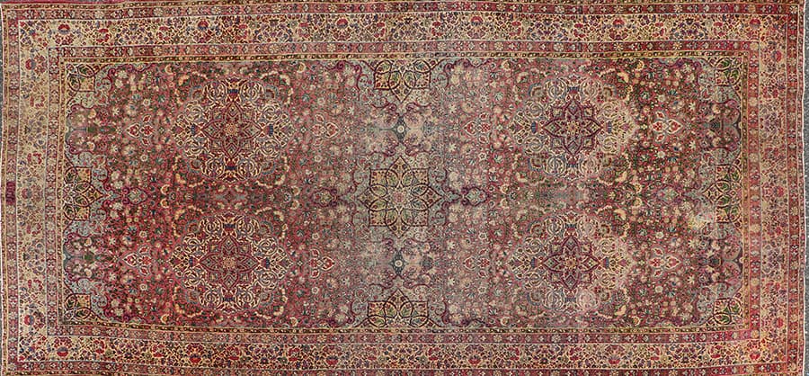 ANTIQUE KIRMAN RUG (1 of 4)
