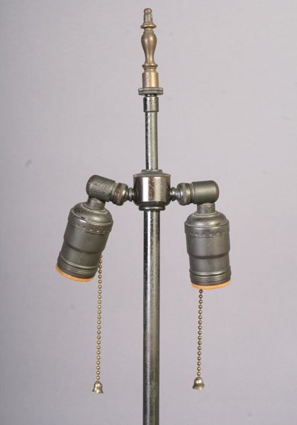 ASIAN SOLID BRONZE TIGER TABLE LAMP - 4