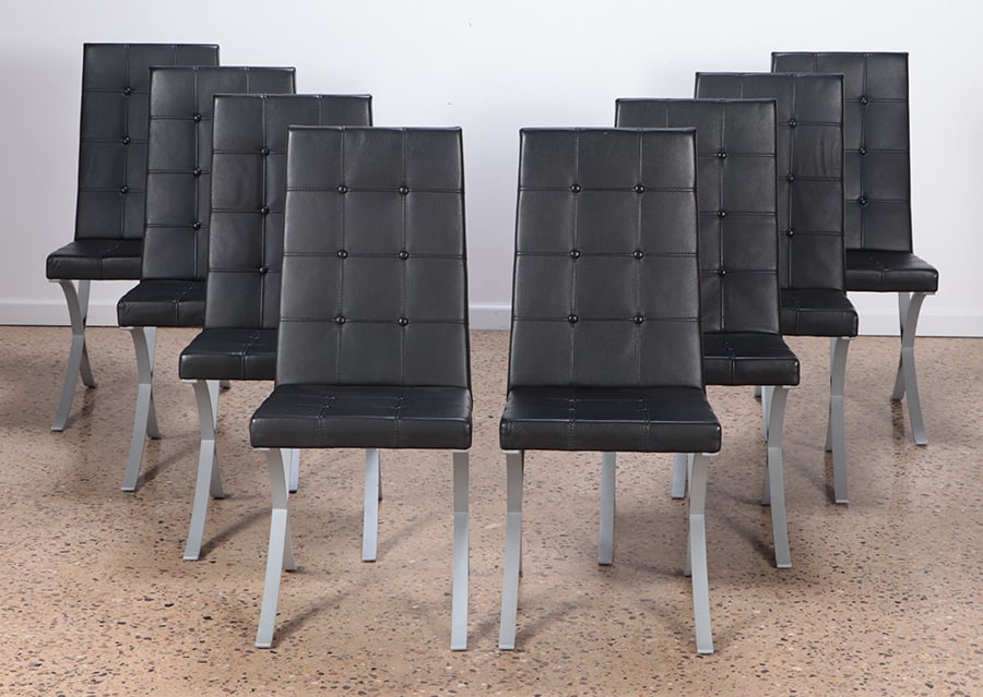 A SET OF EIGHT LIFE CLASS STEEL LINE ITALIAN (1 of 7)