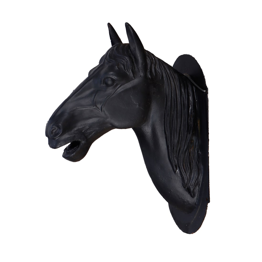 Cast Iron Wall Mount Horse Head. Auction