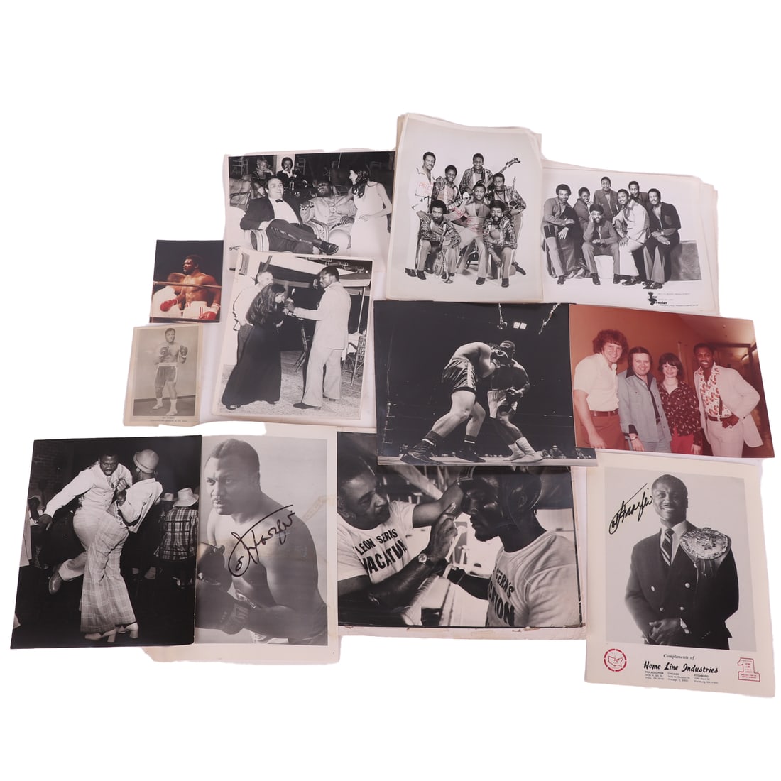 COLLECTION OF BOXER JOE FRAZIER MEMOROBILIA (1 of 4)