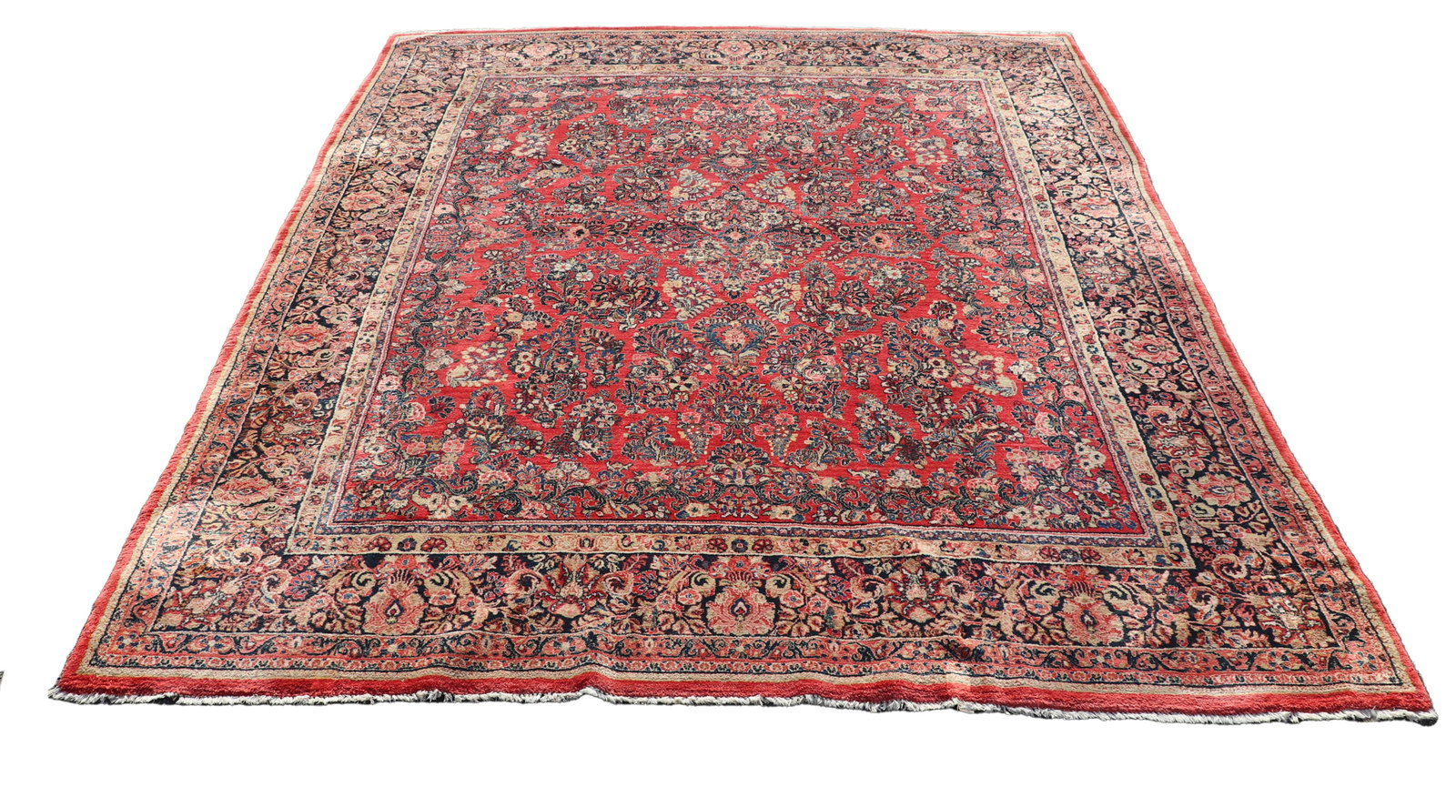 A PERSIAN SAROUK RUG C. MID 20TH CENTURY 14' 9 X 12' (1 of 5)