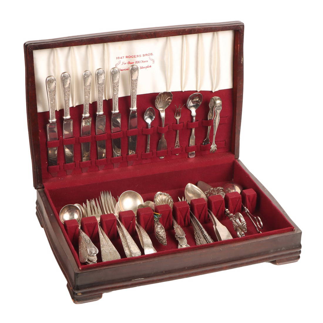 Lot Of Sterling Silver & Silverplate Flatware Including 28 Pcs Kirk