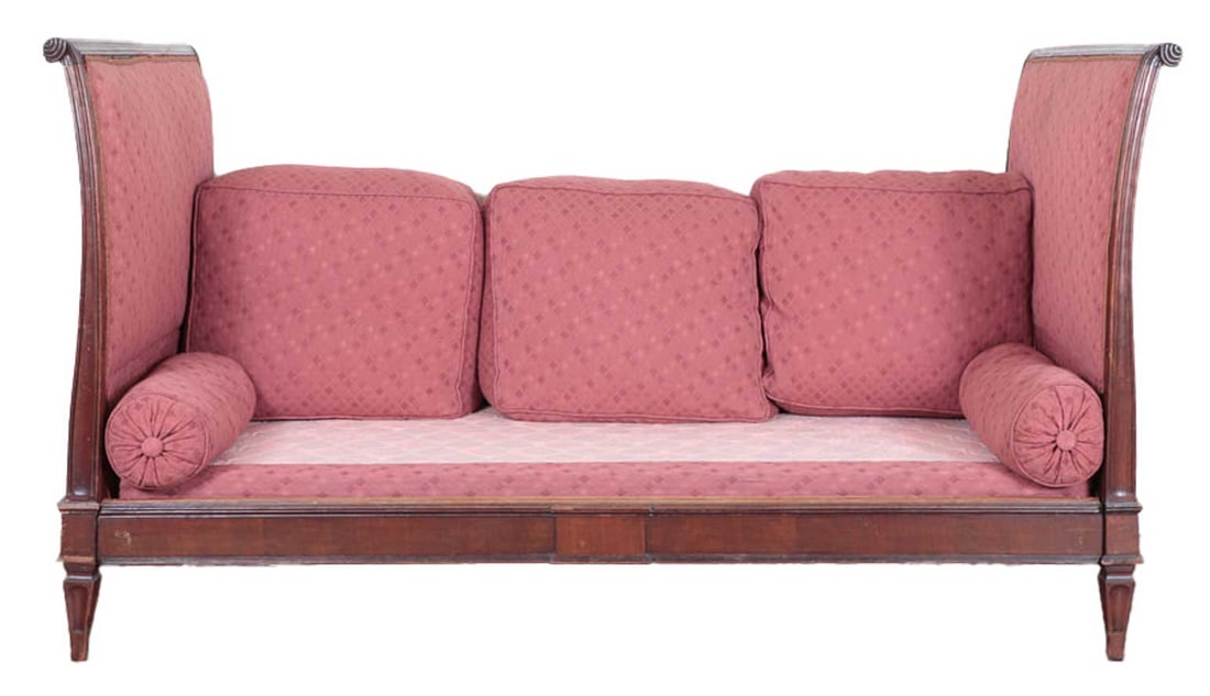 LATE 19TH CENTURY MAHOGANY DAY BED (1 of 7)