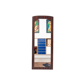 FRENCH MACASSAR FRAMED MIRROR C 1940.