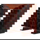 FRENCH ROSEWOOD OPEN ETEGERE WITH PLANTER TOP ATTRIBUTED TO JACQUES ADNET C 1945.