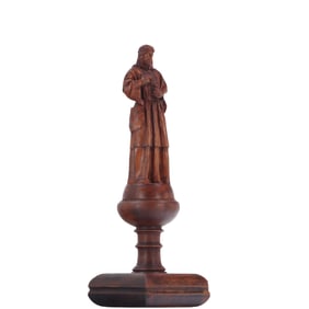 RELIGIOUS WOOD SCULPTURE OF JESUS