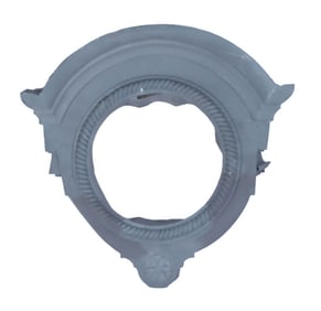 FRENCH ZINC WINDOW SURROUND C 1900.