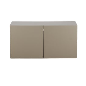 TWO DOOR MODERN LACQUERED CABINET BY GRAPHIC.