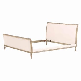 A French Louis XVI style queen sized bed C 1940.