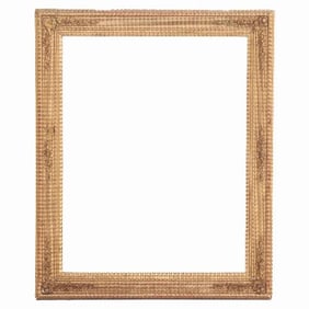 A French gilt wood and gesso picture or mirror frame 19th C.